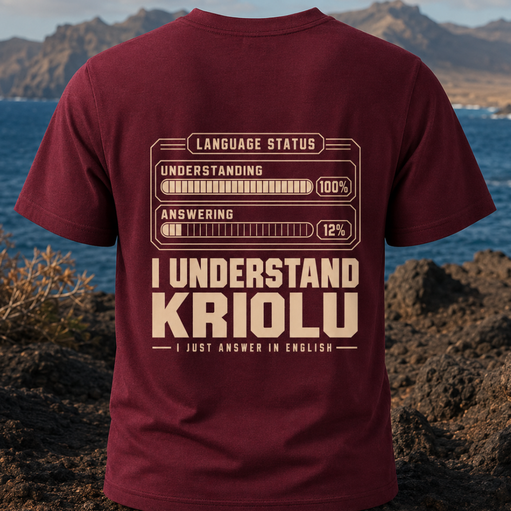 I Understand Kriolu Language Status T-Shirt