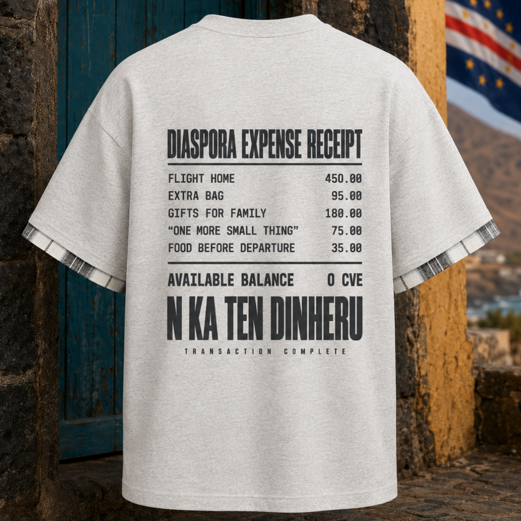 N Ka Ten Dinheru Expense Receipt T-Shirt